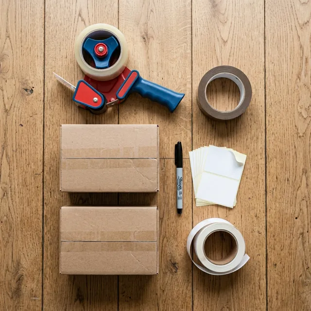 Fourniture de cartons et matériel d'emballage